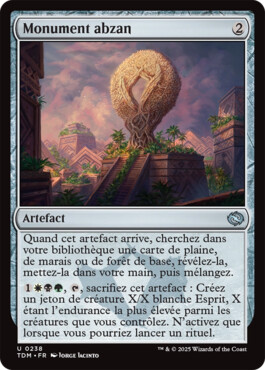 Monument abzan - Tarkir : la tempête des dragons