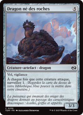 Dragon né des roches - Tarkir : la tempête des dragons