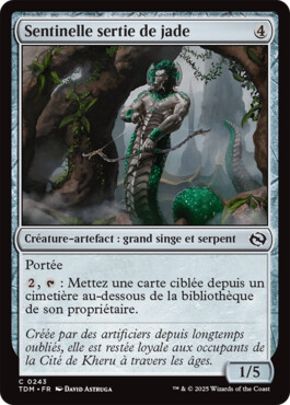 Sentinelle sertie de jade - Tarkir : la tempête des dragons