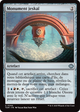 Monument jeskaï - Tarkir : la tempête des dragons
