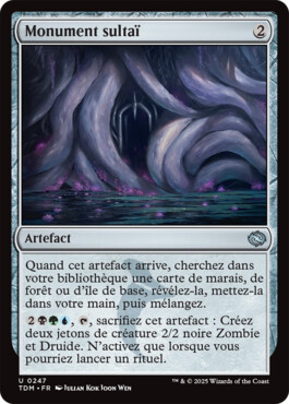 Monument sultaï - Tarkir : la tempête des dragons