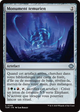 Monument temurien - Tarkir : la tempête des dragons