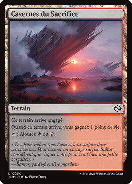 Cavernes du Sacrifice - Tarkir : la tempête des dragons