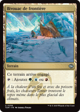 Bivouac de frontière - Tarkir : la tempête des dragons