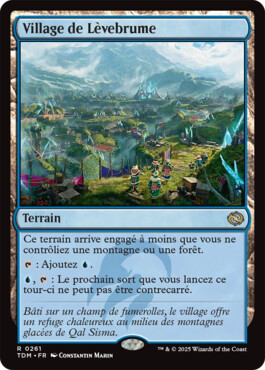 Village de Lèvebrume - Tarkir : la tempête des dragons
