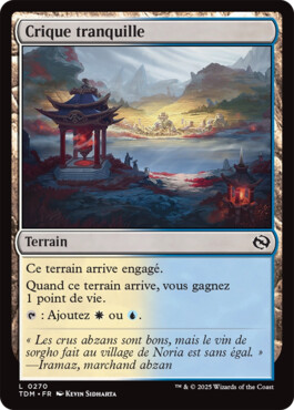Crique tranquille - Tarkir : la tempête des dragons