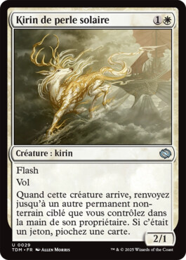 Kirin de perle solaire - Tarkir : la tempête des dragons