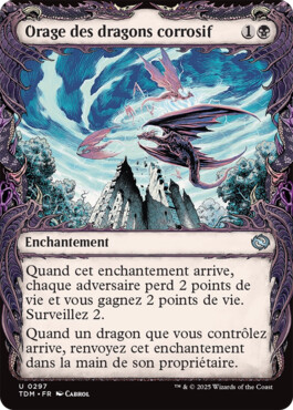 Orage des dragons corrosif - Tarkir : la tempête des dragons