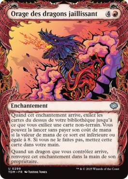 Orage des dragons jaillissant - Tarkir : la tempête des dragons