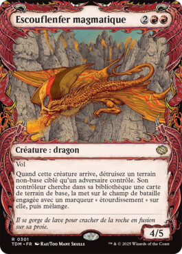 Escouflenfer magmatique - Tarkir : la tempête des dragons