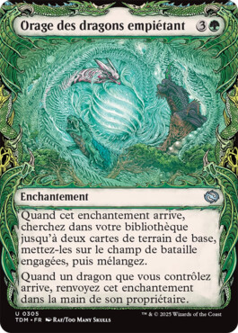 Orage des dragons empiétant - Tarkir : la tempête des dragons
