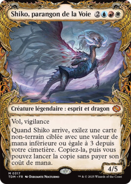 Shiko, parangon de la Voie - Tarkir : la tempête des dragons