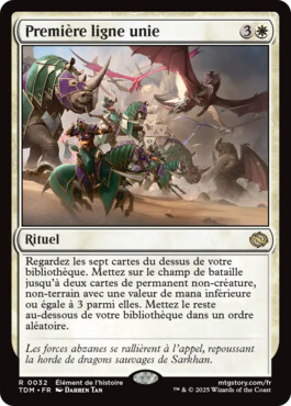Première ligne unie - Tarkir : la tempête des dragons