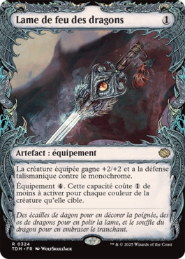 Lame de feu des dragons - Tarkir : la tempête des dragons