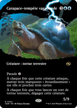 Carapace-tempête vagabonde - Tarkir : la tempête des dragons