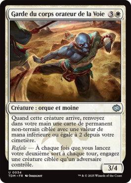 Garde du corps orateur de la Voie - Tarkir : la tempête des dragons
