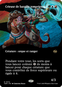 Crieuse de bataille temurienne - Tarkir : la tempête des dragons