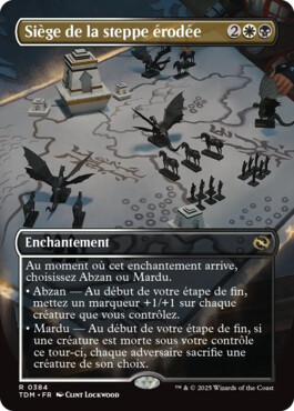 Siège de la steppe érodée - Tarkir : la tempête des dragons