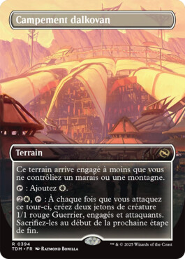 Campement dalkovan - Tarkir : la tempête des dragons