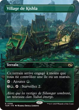 Village de Kishla - Tarkir : la tempête des dragons