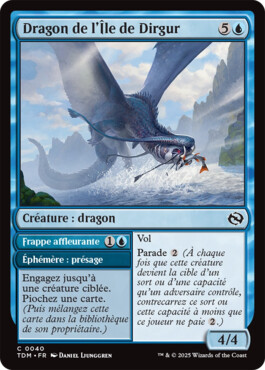 Dragon de l'Île de Dirgur - Tarkir : la tempête des dragons