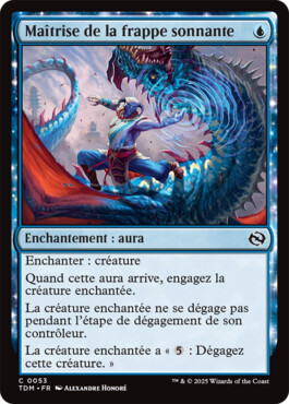 Maîtrise de la frappe sonnante - Tarkir : la tempête des dragons