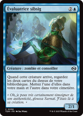 Évaluatrice sibsig - Tarkir : la tempête des dragons