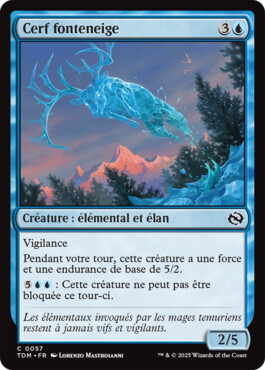 Cerf fonteneige - Tarkir : la tempête des dragons
