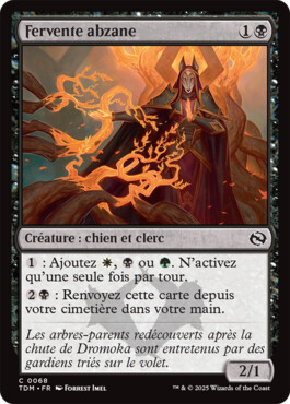 Fervente abzane - Tarkir : la tempête des dragons