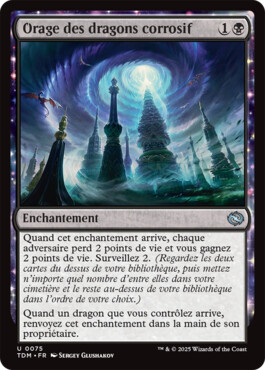 Orage des dragons corrosif - Tarkir : la tempête des dragons