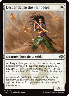 Descendante des tempêtes - Tarkir : la tempête des dragons