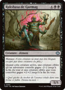 Rakshasa de Gurmag - Tarkir : la tempête des dragons