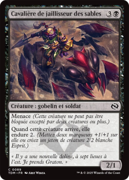 Cavalière de jaillisseur des sables - Tarkir : la tempête des dragons