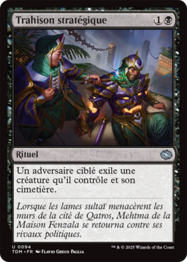Trahison stratégique - Tarkir : la tempête des dragons