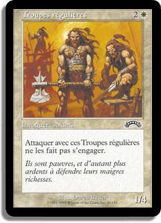 Troupes régulières - Exode