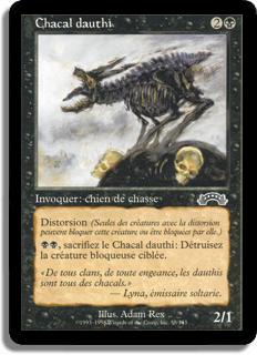 Chacal dauthi - Exode