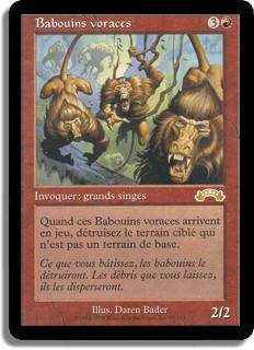 Babouins voraces - Exode