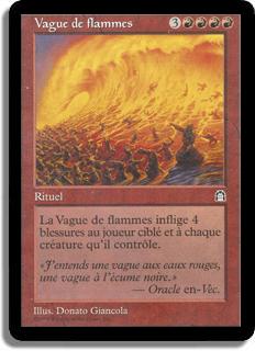 Vague de flammes - Forteresse