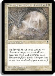 Cercle de protection : distorsion - Tempête