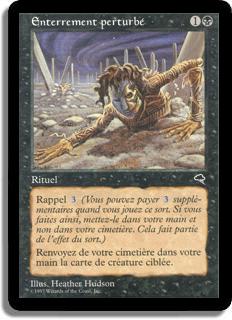 Enterrement perturbé - Tempête