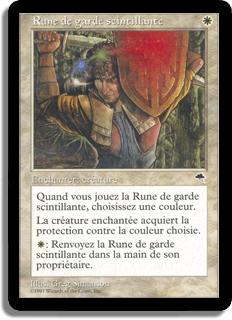 Rune de garde scintillante - Tempête