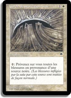 Cercle de protection : noir - Tempête