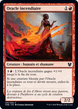 Oracle incendiaire - Theros Par-delà la Mort
