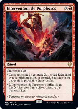 Intervention de Purphoros - Theros Par-delà la Mort