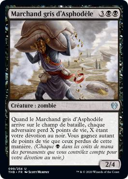 Marchand gris d'Asphodèle - Theros Par-delà la Mort