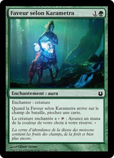 Faveur selon Karametra - Créations Divines