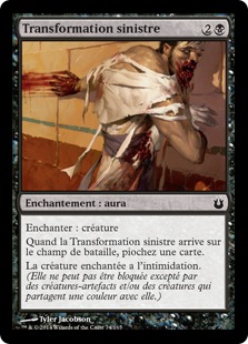 Transformation sinistre - Créations Divines