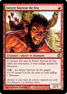 Satyre buveur de feu - Theros