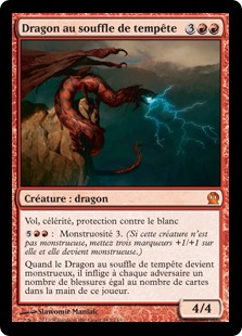 Dragon au souffle de tempête - Theros