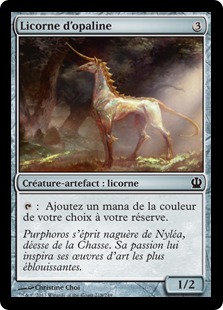 Licorne d'opaline - Theros